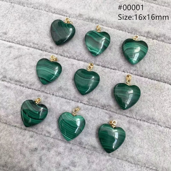 Green Malachite Pendant-ToShay.org