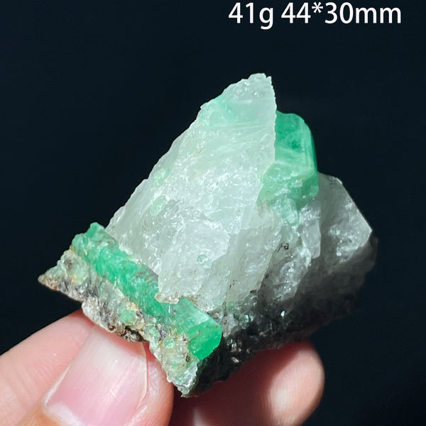 Green Emerald Mineral Crystal-ToShay.org