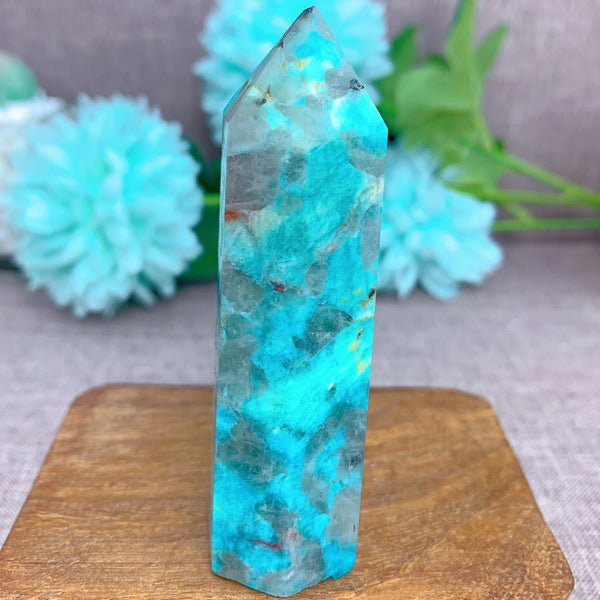 Blue Amazonite Point-ToShay.org