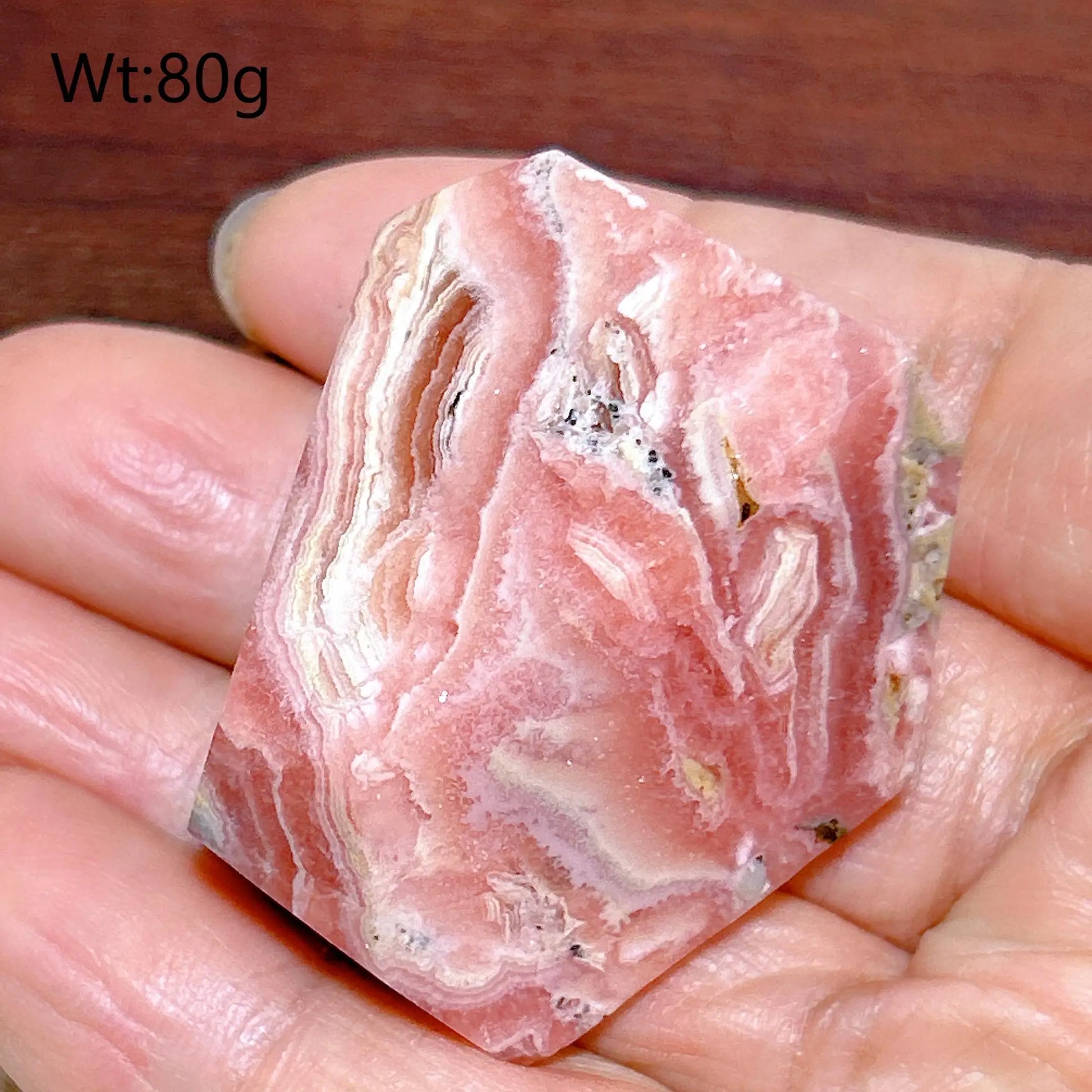 Pink Rhodochrosite Stone-ToShay.org