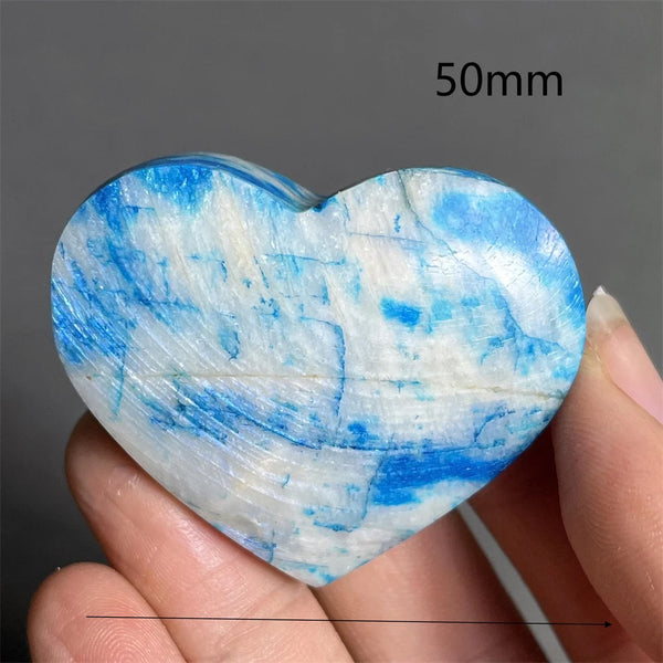 Blue Moonstone Heart-ToShay.org