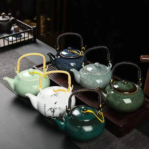 Glazed Porcelain Teapots-ToShay.org