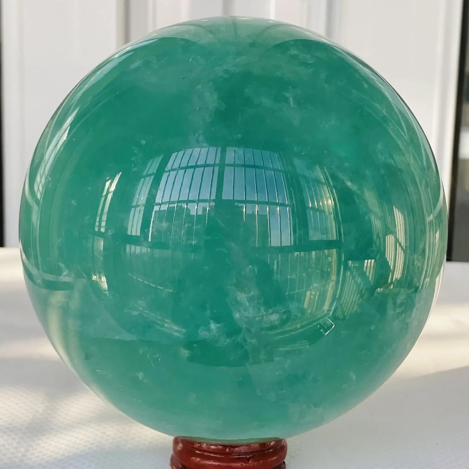 Green Fluorite Ball-ToShay.org