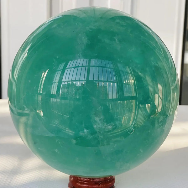 Green Fluorite Ball-ToShay.org