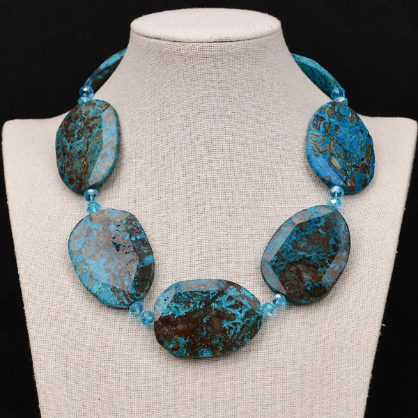Blue Ocean Jasper Slab Beads-ToShay.org