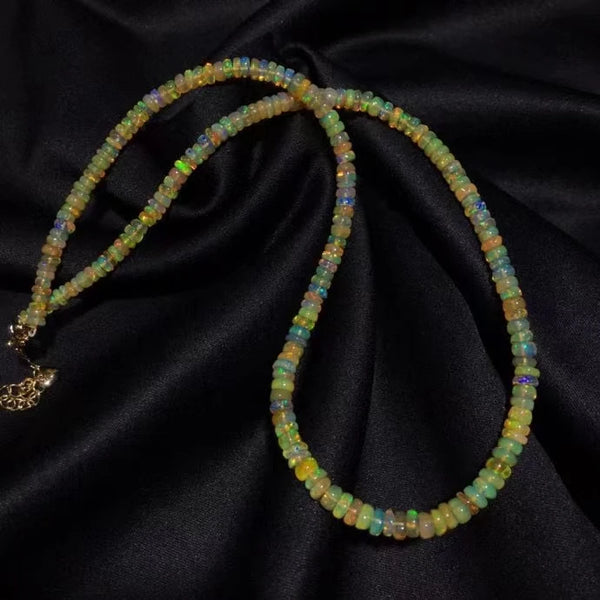 Clear Opal Abacus Beads-ToShay.org