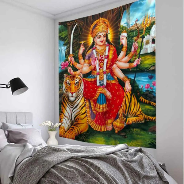 Indian Buddha Tapestry-ToShay.org