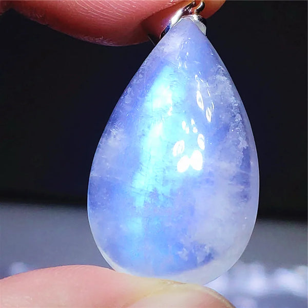 Blue Light Moonstone Pendant-ToShay.org
