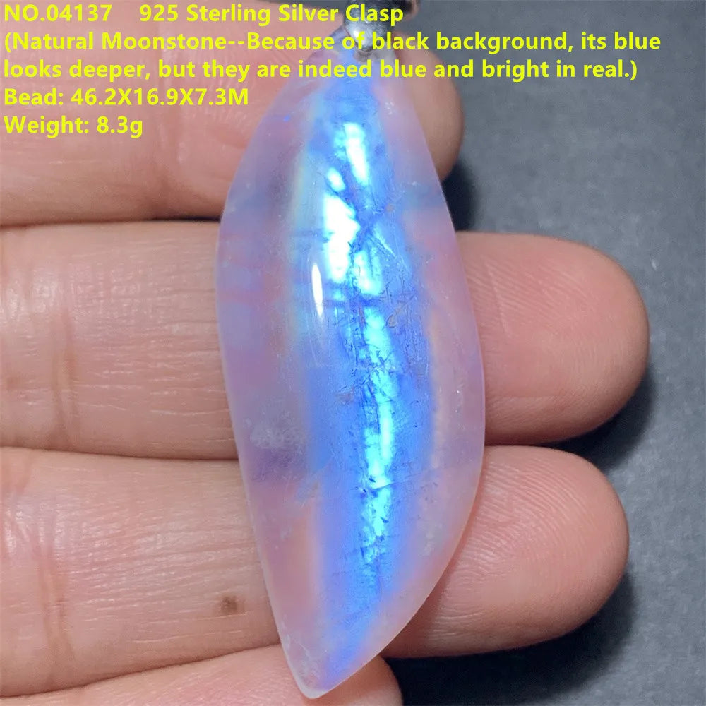 Blue Light Moonstone Pendants-ToShay.org