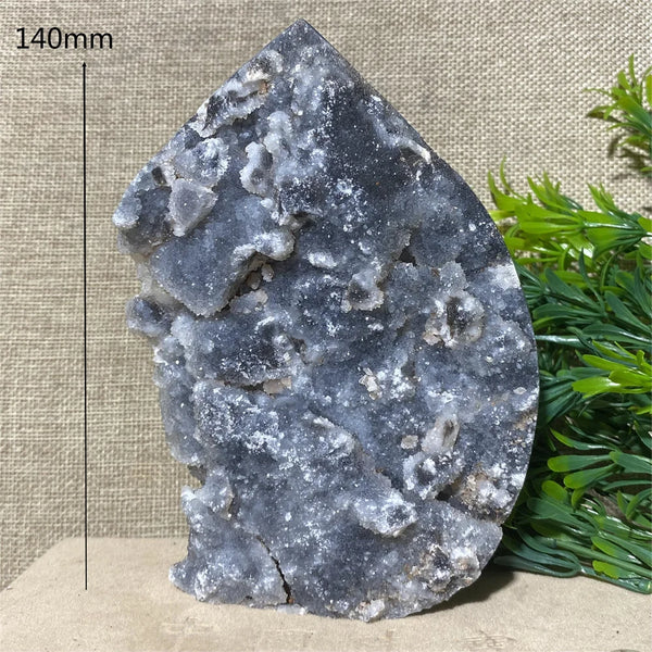 Purple Sphalerite Flash Geode-ToShay.org
