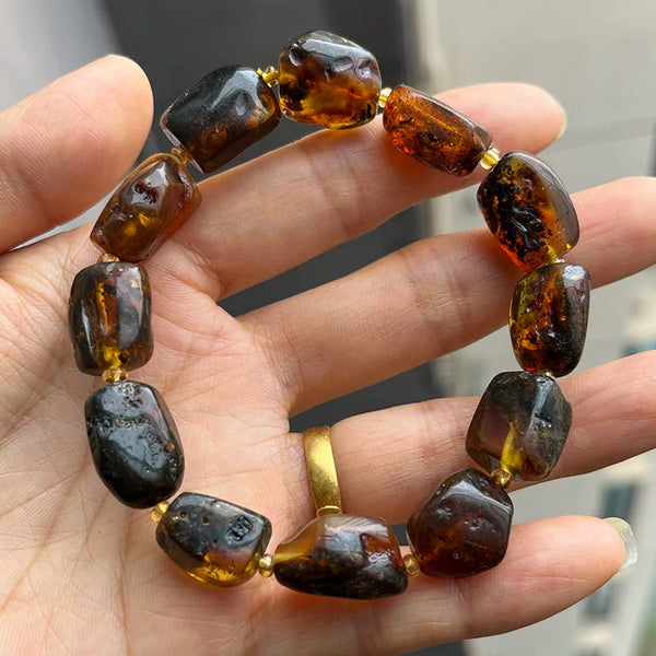 Yellow Amber Bracelet-ToShay.org