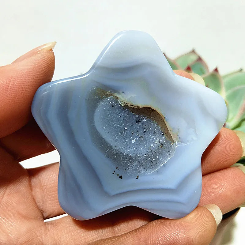 Blue Lace Geode Agate-ToShay.org