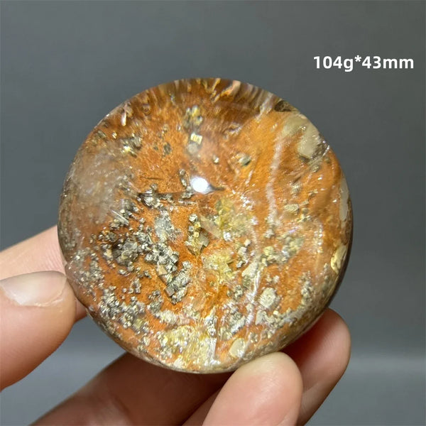 Yellow Chalcopyrite Crystal Ball-ToShay.org