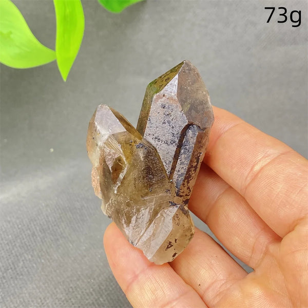 Yellow Black Smoky Quartz-ToShay.org