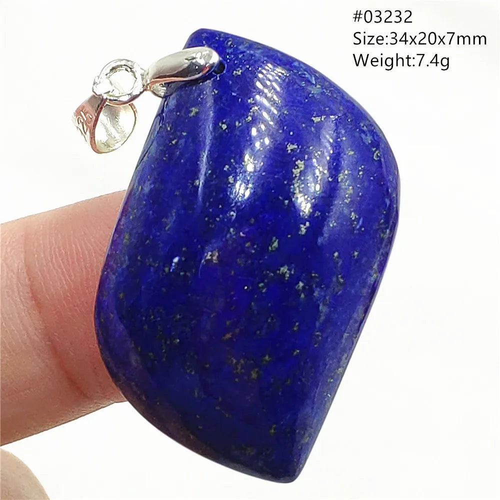 Blue Lapis Lazuli Pendant-ToShay.org
