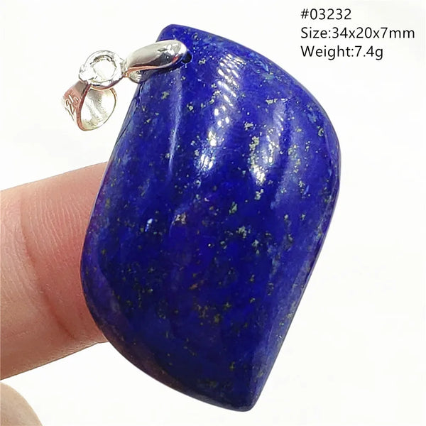 Blue Lapis Lazuli Pendant-ToShay.org