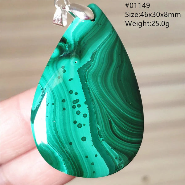 Green Malachite Pendant-ToShay.org