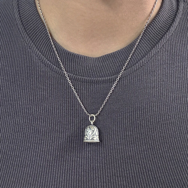 Silver Bell Pendant-ToShay.org