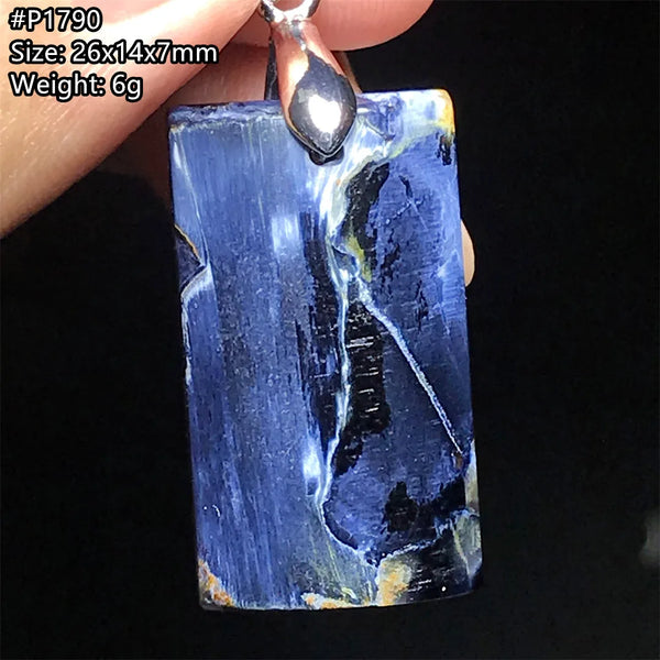 Blue Pietersite Pendant-ToShay.org
