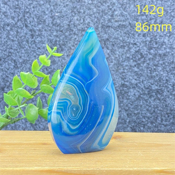 Blue Lace Agate Torch-ToShay.org