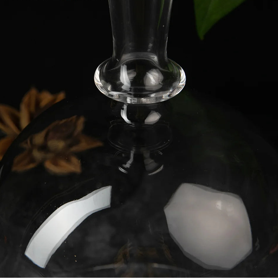 Clear Crystal Singing Chalice-ToShay.org