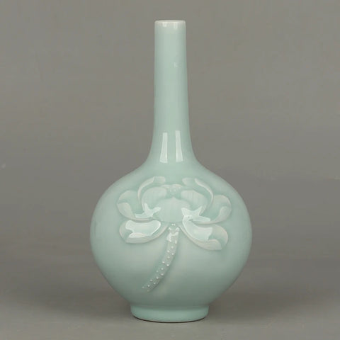 Jingdezhen Glaze Lotus Vase-ToShay.org