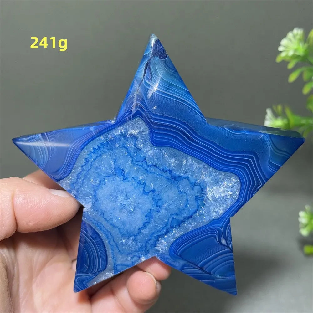 Blue Agate Star-ToShay.org