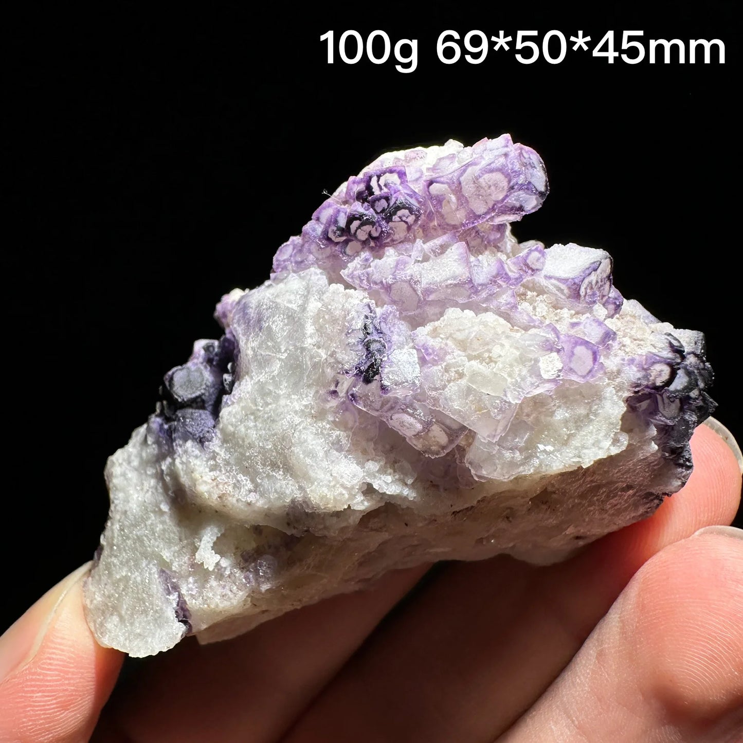 Purple Fluorite Crystal-ToShay.org