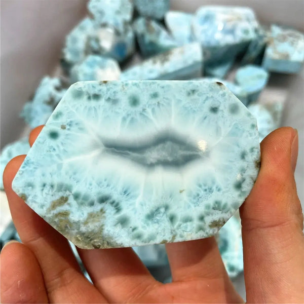 Blue Larimar Pectolite Quartz-ToShay.org