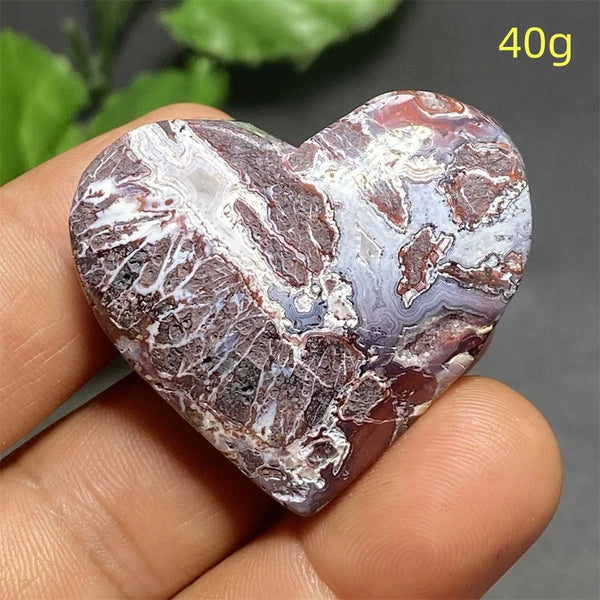 Red Agate Heart-ToShay.org