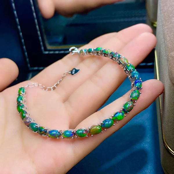 Rainbow Opal Bracelet-ToShay.org