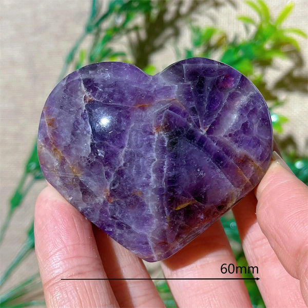 Purple Dream Amethyst Heart-ToShay.org