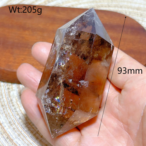 Smokey Rainbow Quartz Point-ToShay.org