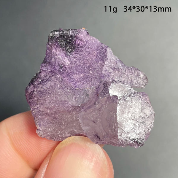 Purple Amethyst Fluorite Crystal-ToShay.org