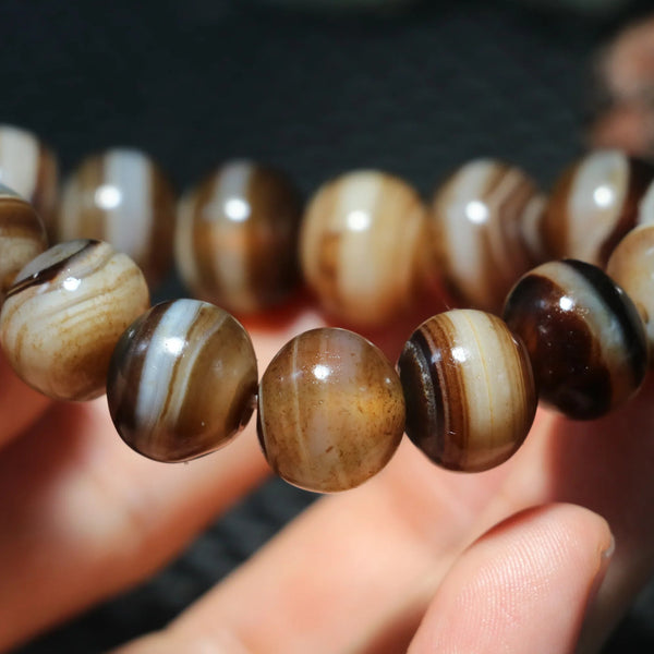 Tibetan Agate Dzi Beads-ToShay.org