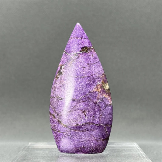Purple Stone Torch-ToShay.org