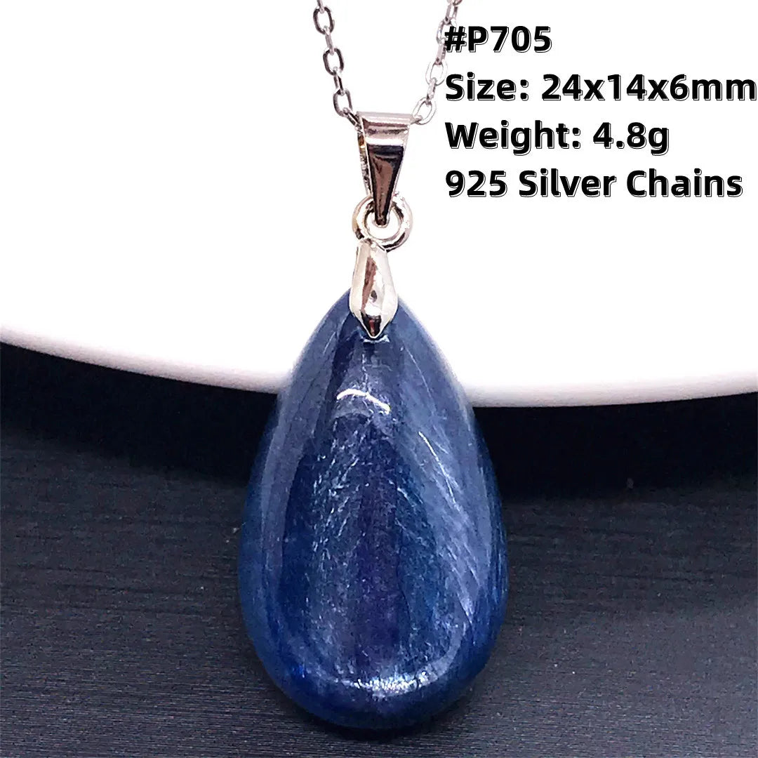 Blue Kyanite Pendant-ToShay.org