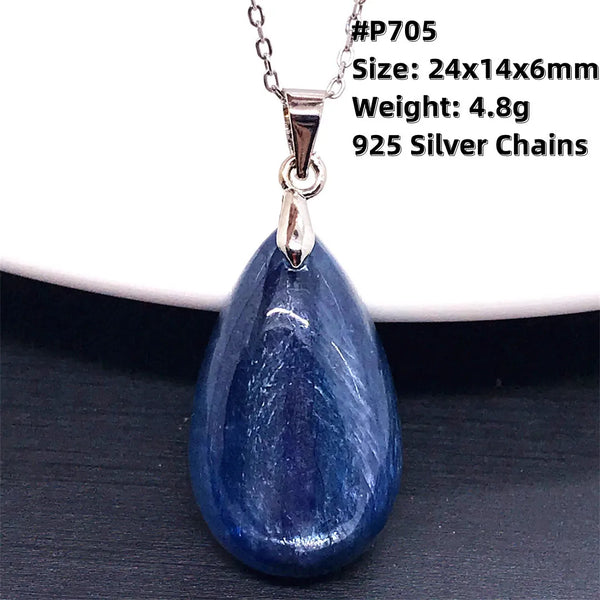 Blue Kyanite Pendant-ToShay.org