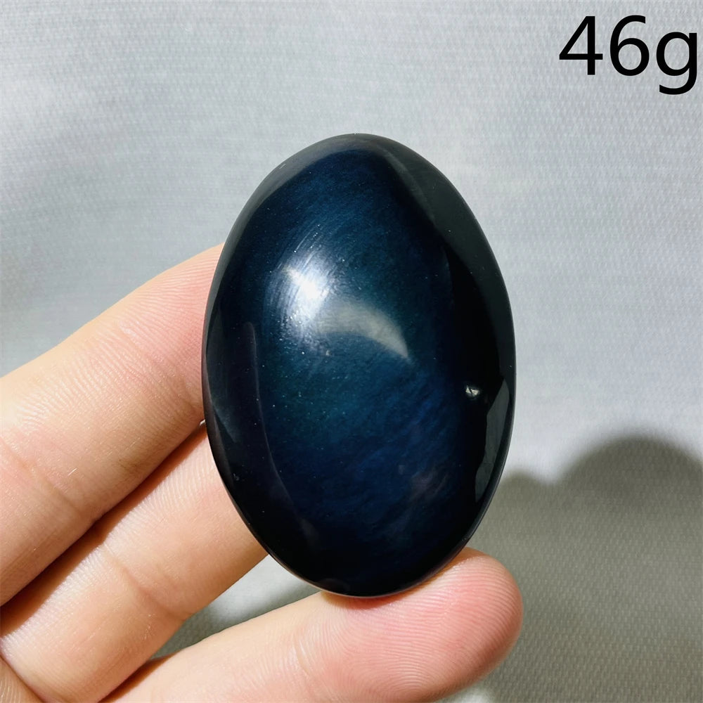 Rainbow Obsidian Palm Stone-ToShay.org