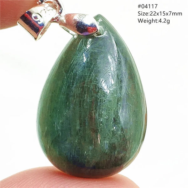Green Kyanite Pendant-ToShay.org
