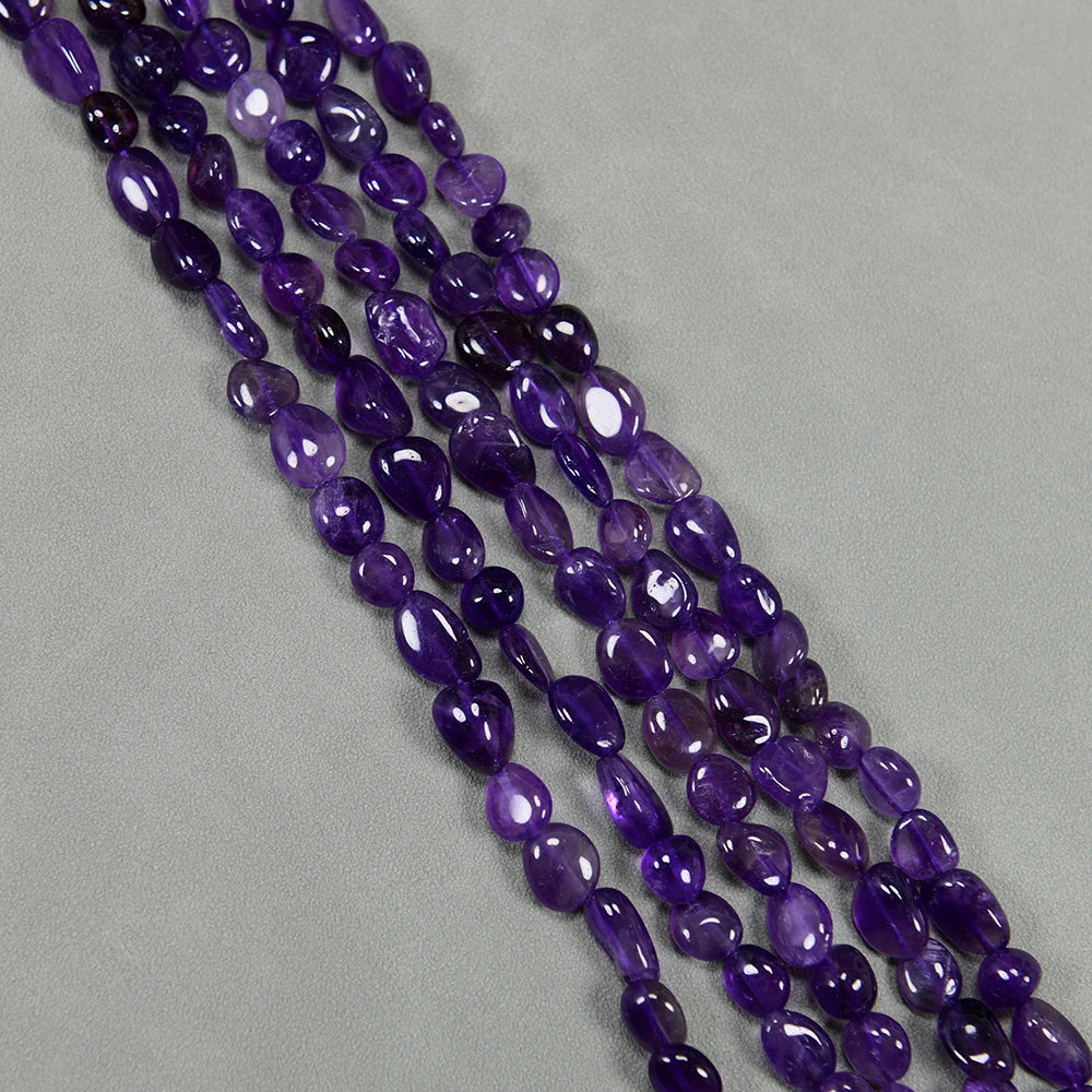 Purple Amethyst Nugget Beads-ToShay.org