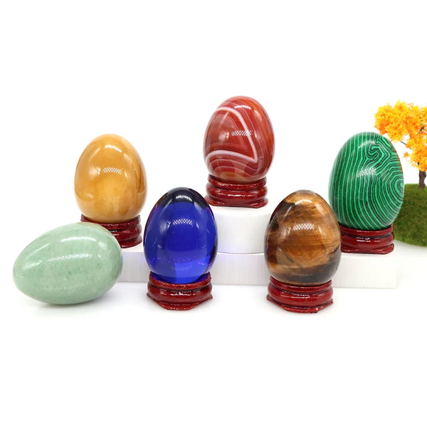 Mixed Gemstone Eggs-ToShay.org