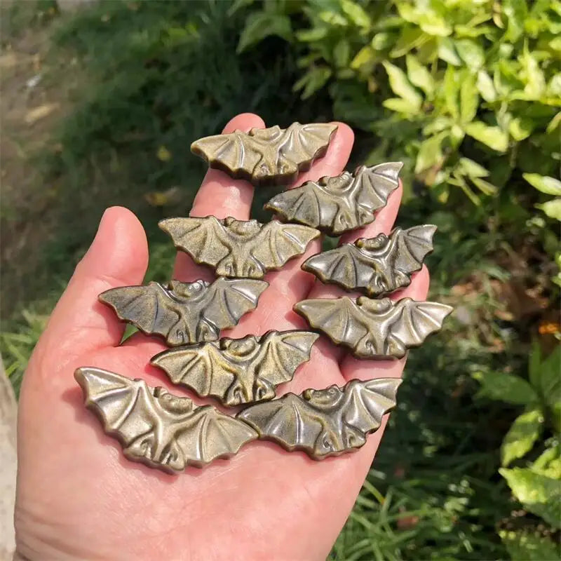 Gold Obsidian Bat-ToShay.org