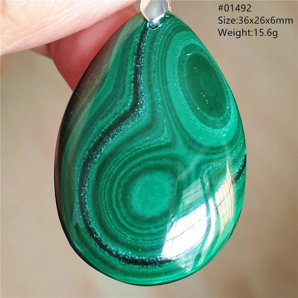 Green Malachite Pendant-ToShay.org