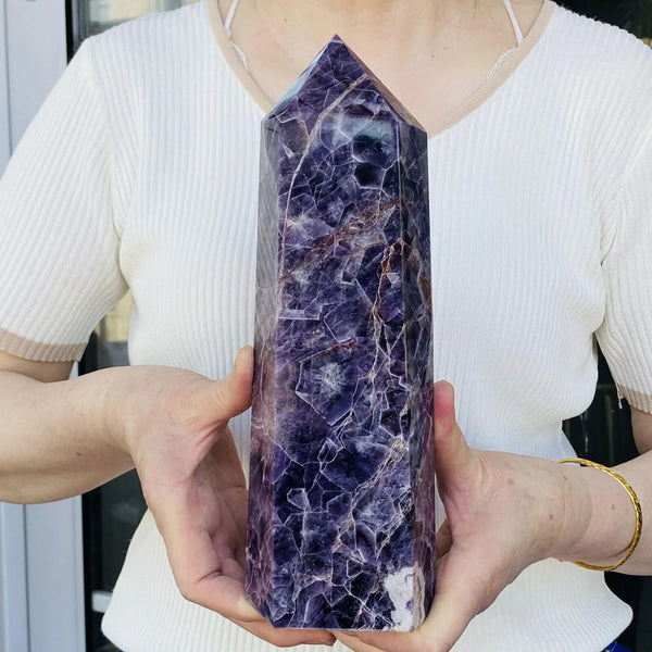 Purple Dream Amethyst Tower-ToShay.org