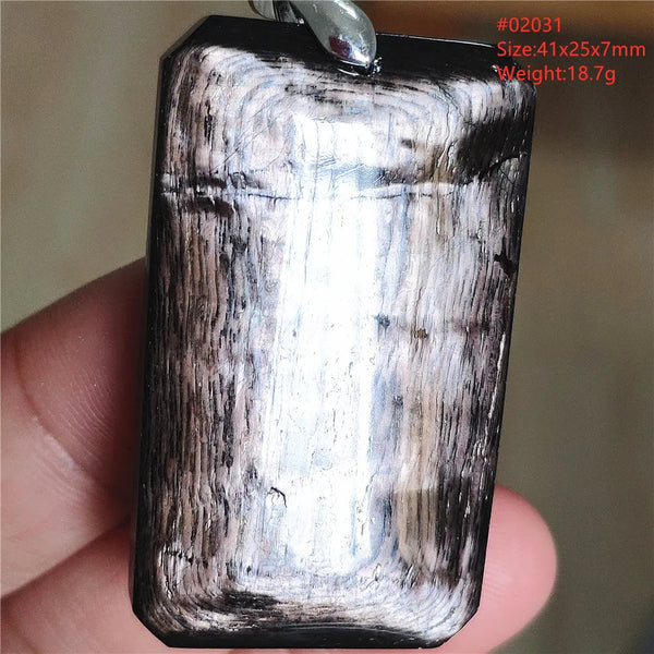 Black Hypersthene Pendant-ToShay.org