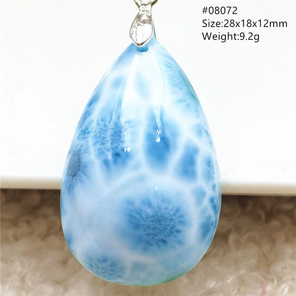 Blue Larimar Pendant-ToShay.org
