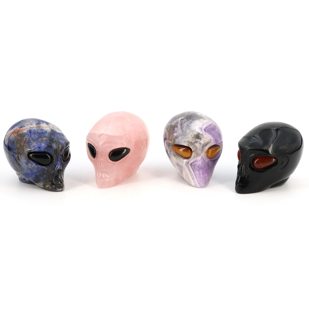 Mixed Crystal Alien Skulls-ToShay.org