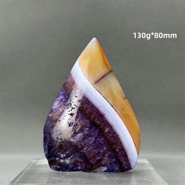 Purple Agate Torch-ToShay.org