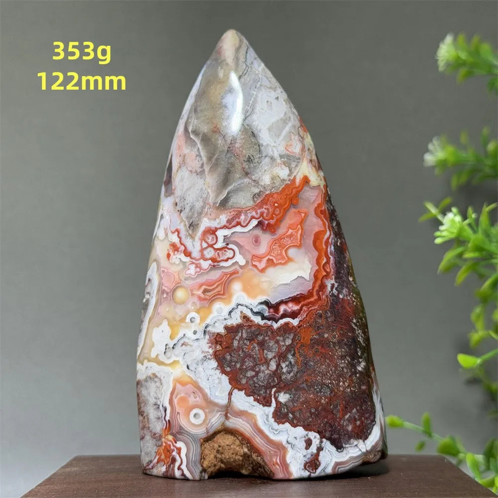 Red Agate Torch-ToShay.org
